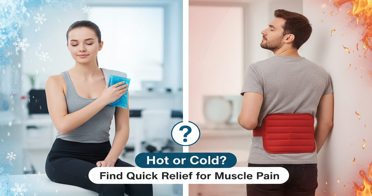 Hot & Cold Therapy Tips for Quick Relief from Muscle Pain