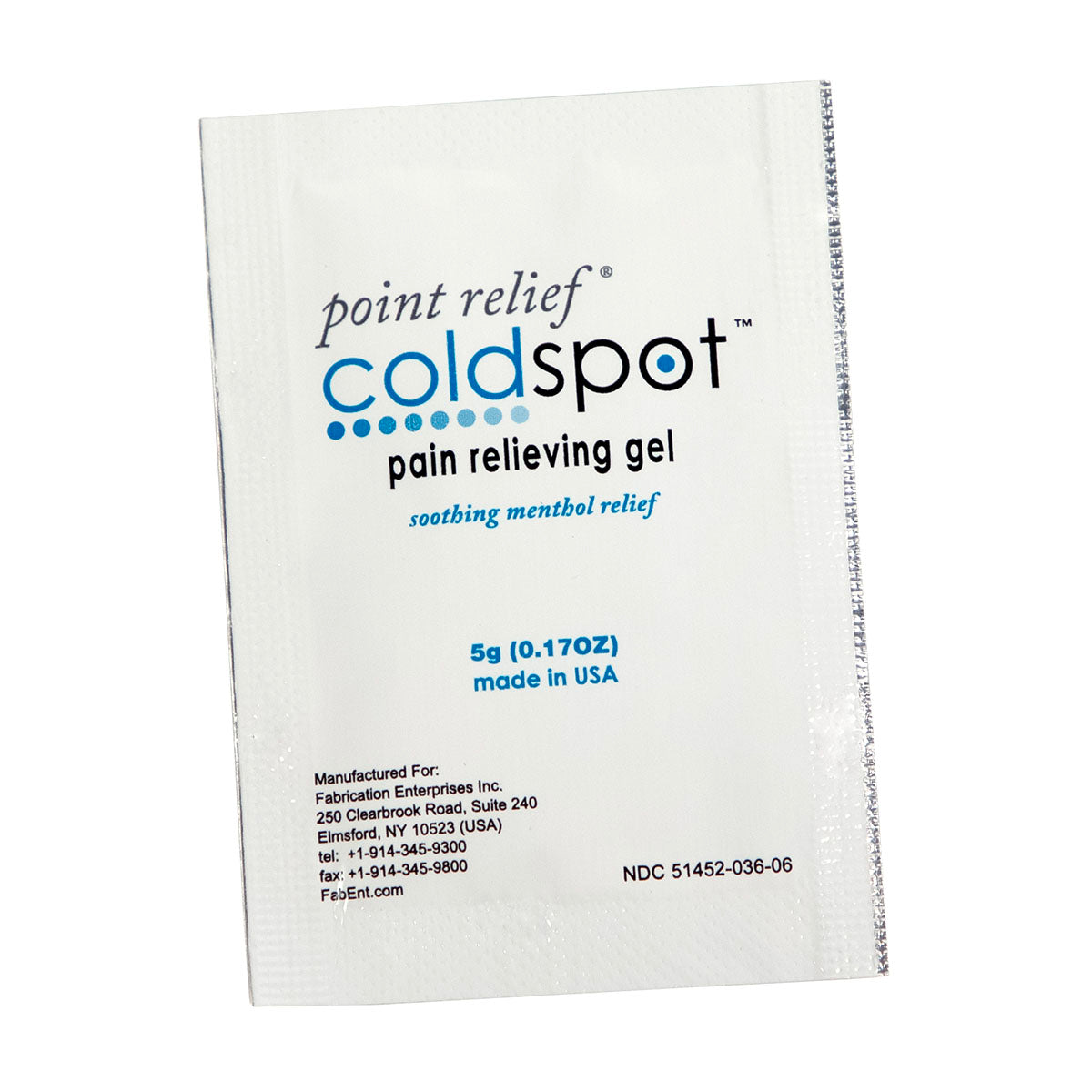 Point Relief ColdSpot Lotion - Gel Packet - 5 gram - 1 each