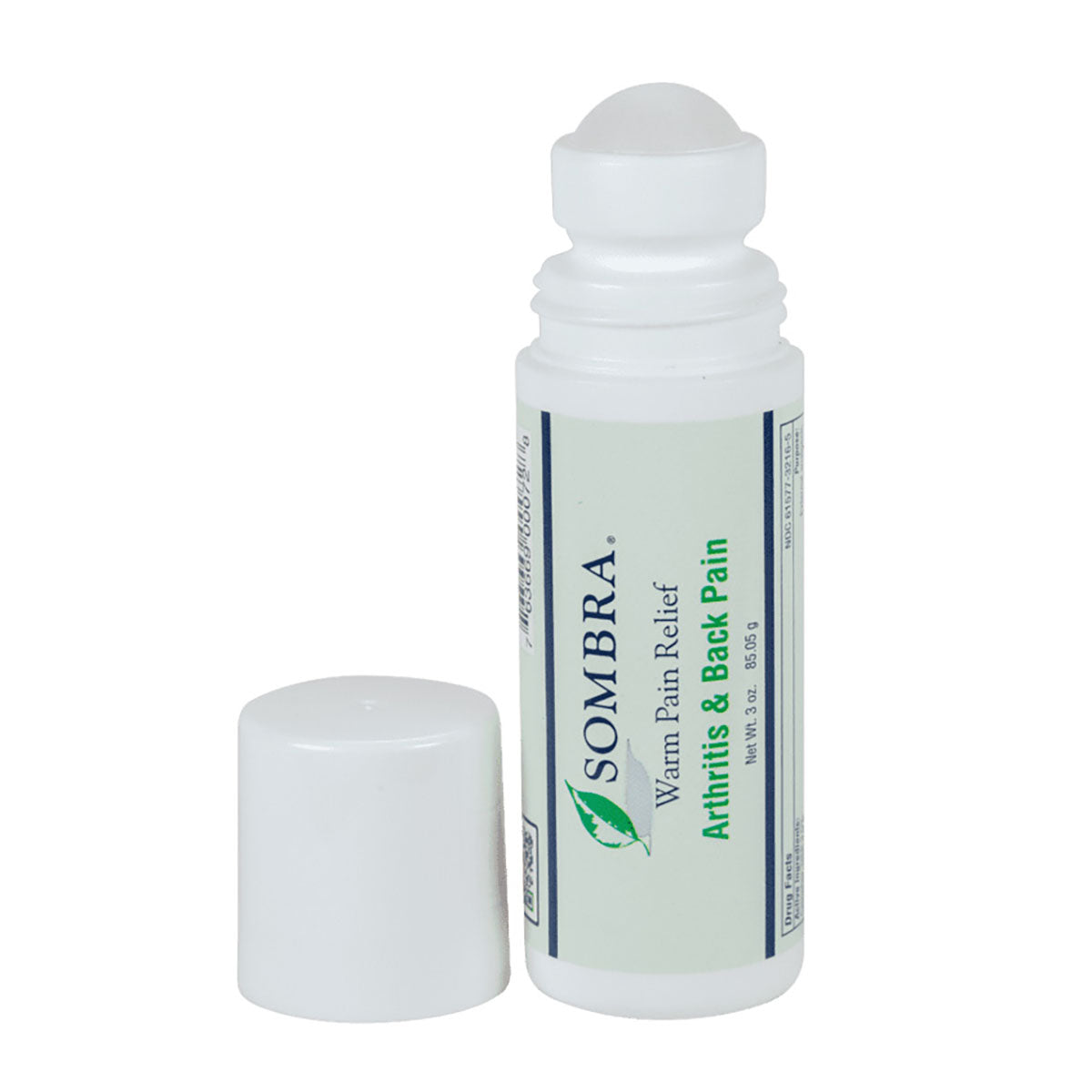 Sombra Warm Pain Relief - Arthritis and Back Pain, 3 oz Roll-on