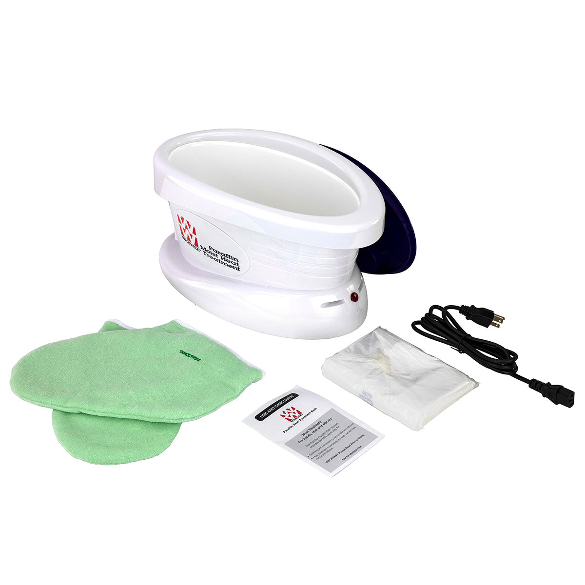 WaxWel Paraffin Bath - Standard Unit Includes: 65 Liners, 1 Mitt, 1 Bootie