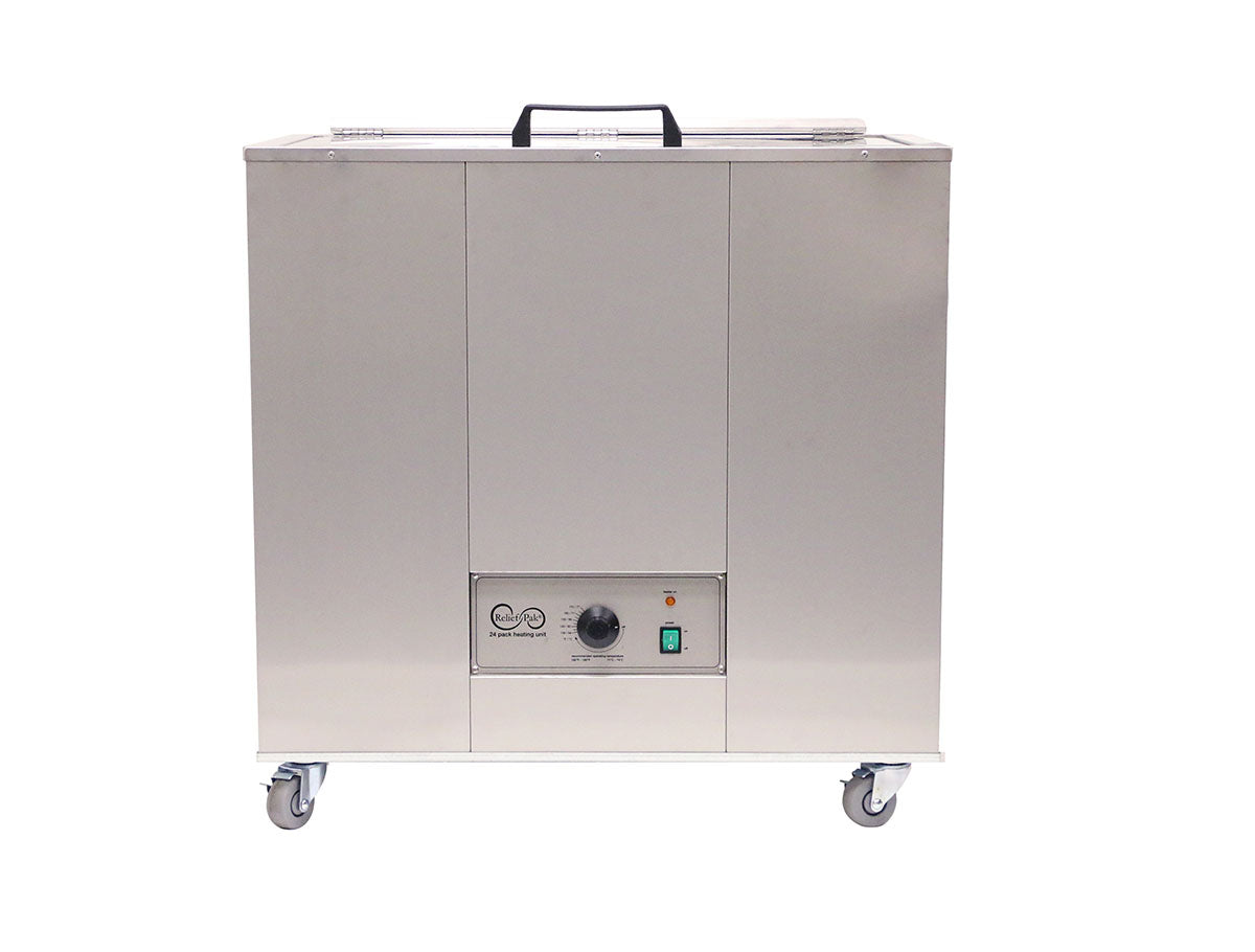 Relief Pak Heating Unit, 24-Pack Capacity, Mobile, 220V