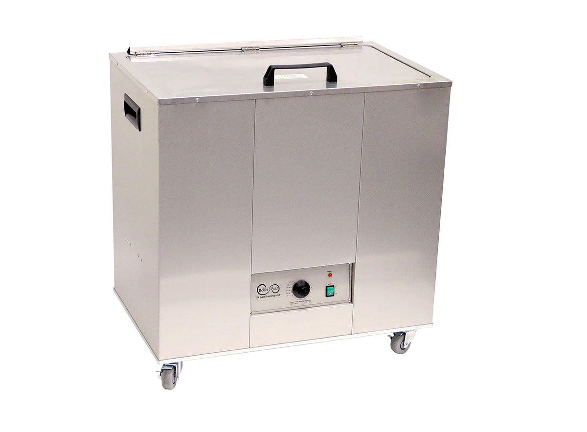 Relief Pak Heating Unit, 24-Pack Capacity, Mobile, 220V