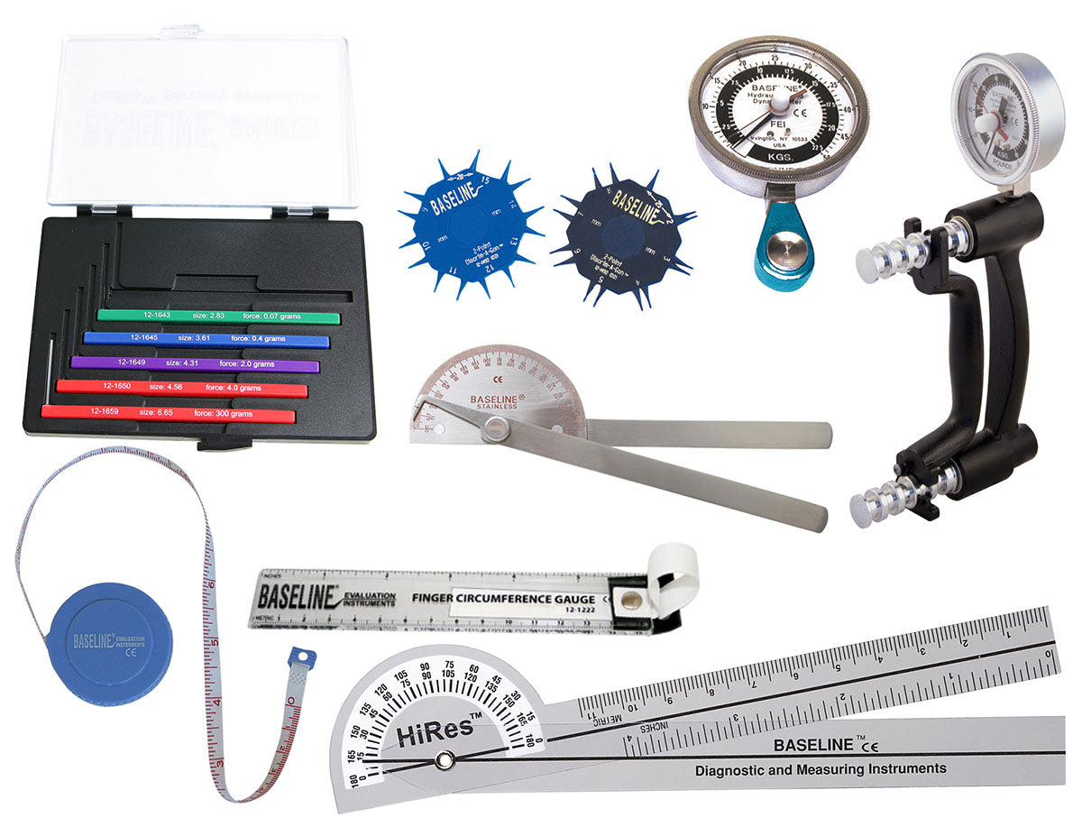 Baseline Hand Evaluation - 8-piece Set - Features HD 200 lb HHD & 50 lb HPG