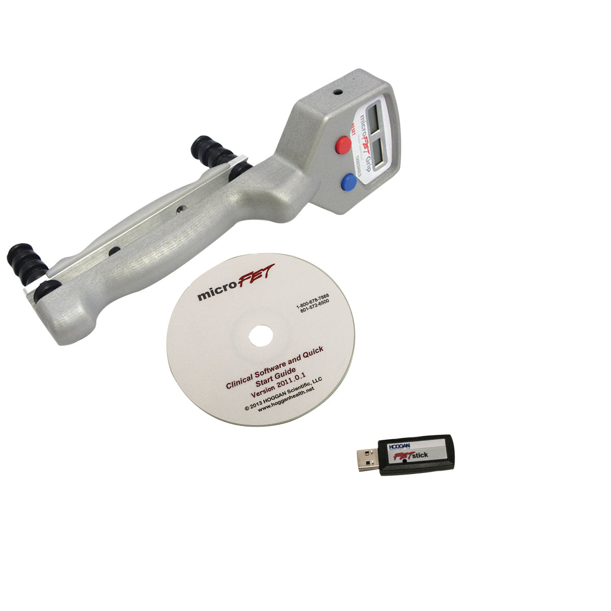 MicroFET HandGRIP digital grip strength dynamometer with clinic software