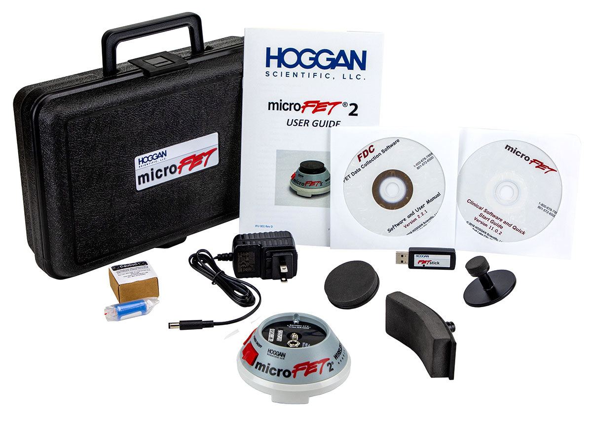 MicroFET2 MMT handheld dynamometer with clinic and data software