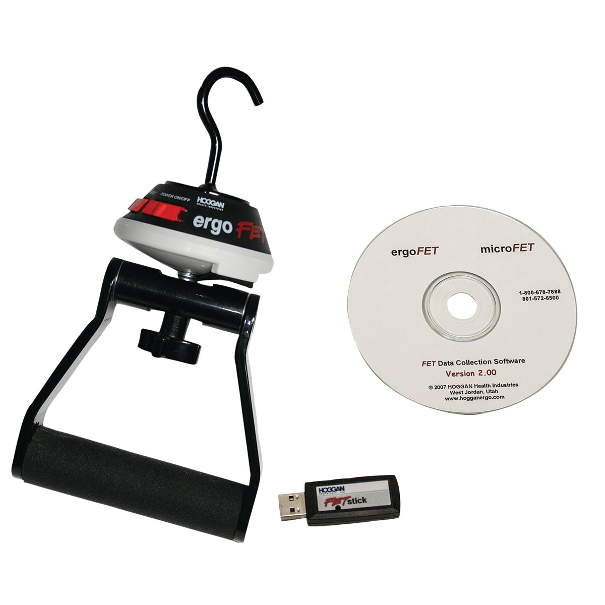 ErgoFET MMT handheld dynamometer with data collection software