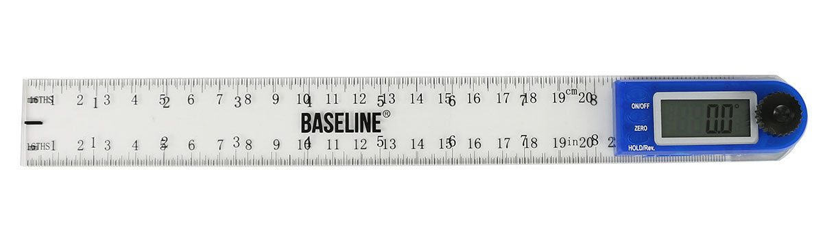 Baseline Digital Plastic 360 Degree 10 inch Goniometer