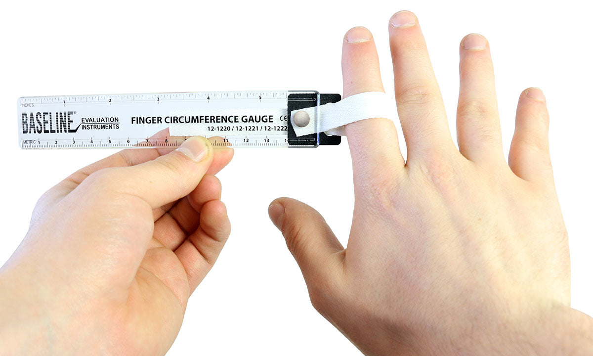 Baseline Finger Circumference Gauge, 6 inch / 15 cm Maximum, 25-pack