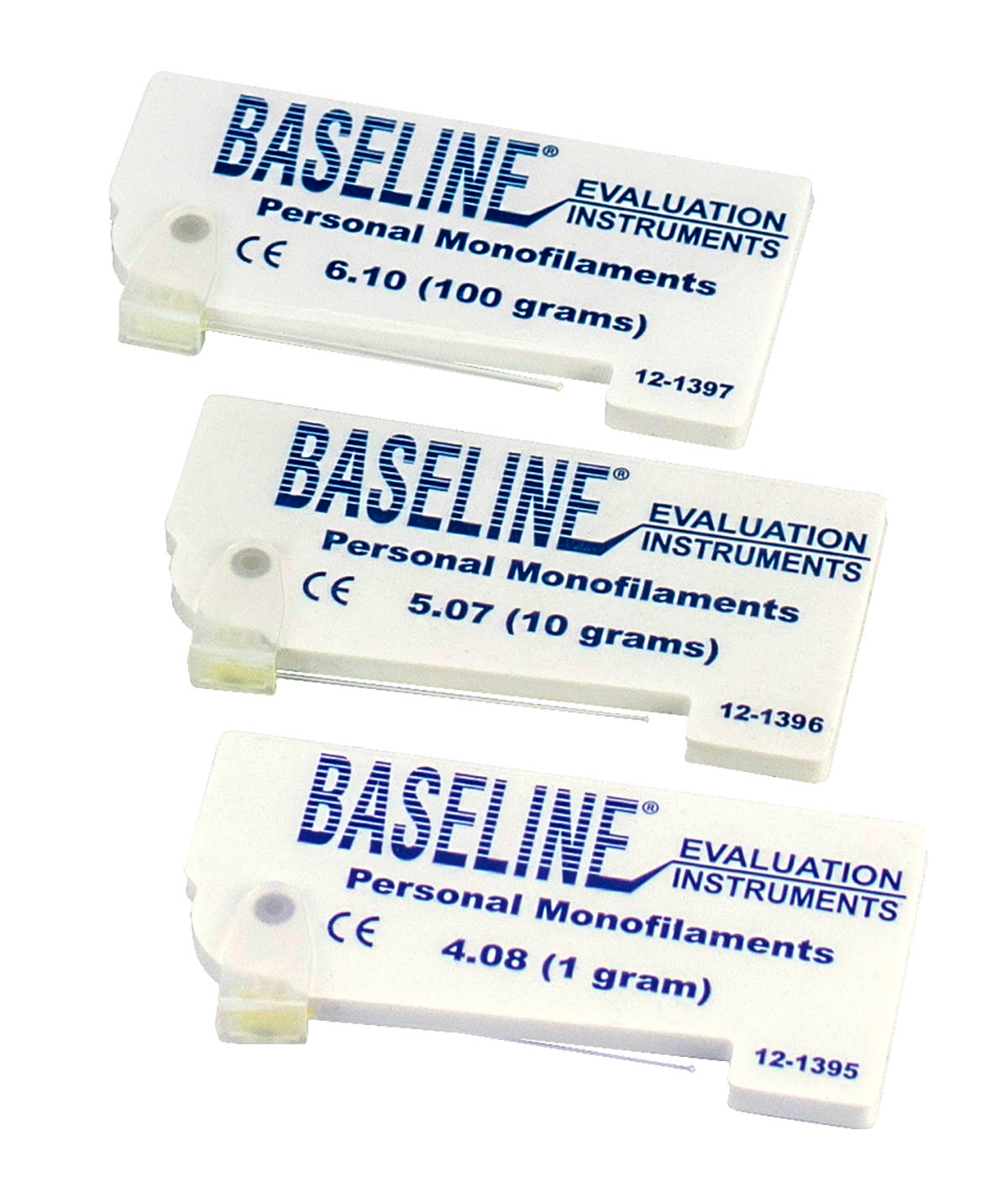 Baseline, Folding Monofilament, 3-piece Set (1, 10, 100 gram)