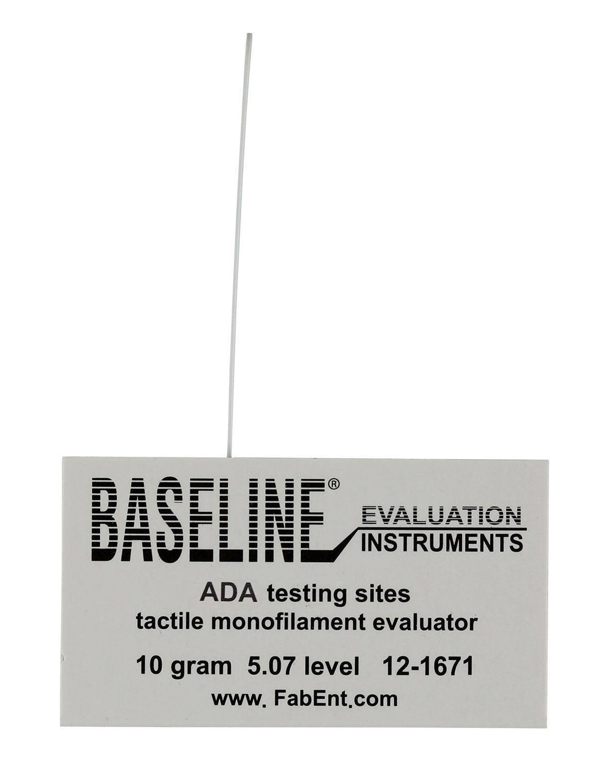 Baseline Tactile Monofilament - ADA Program - Disposable - 5.07 - 10 gram - Single unit