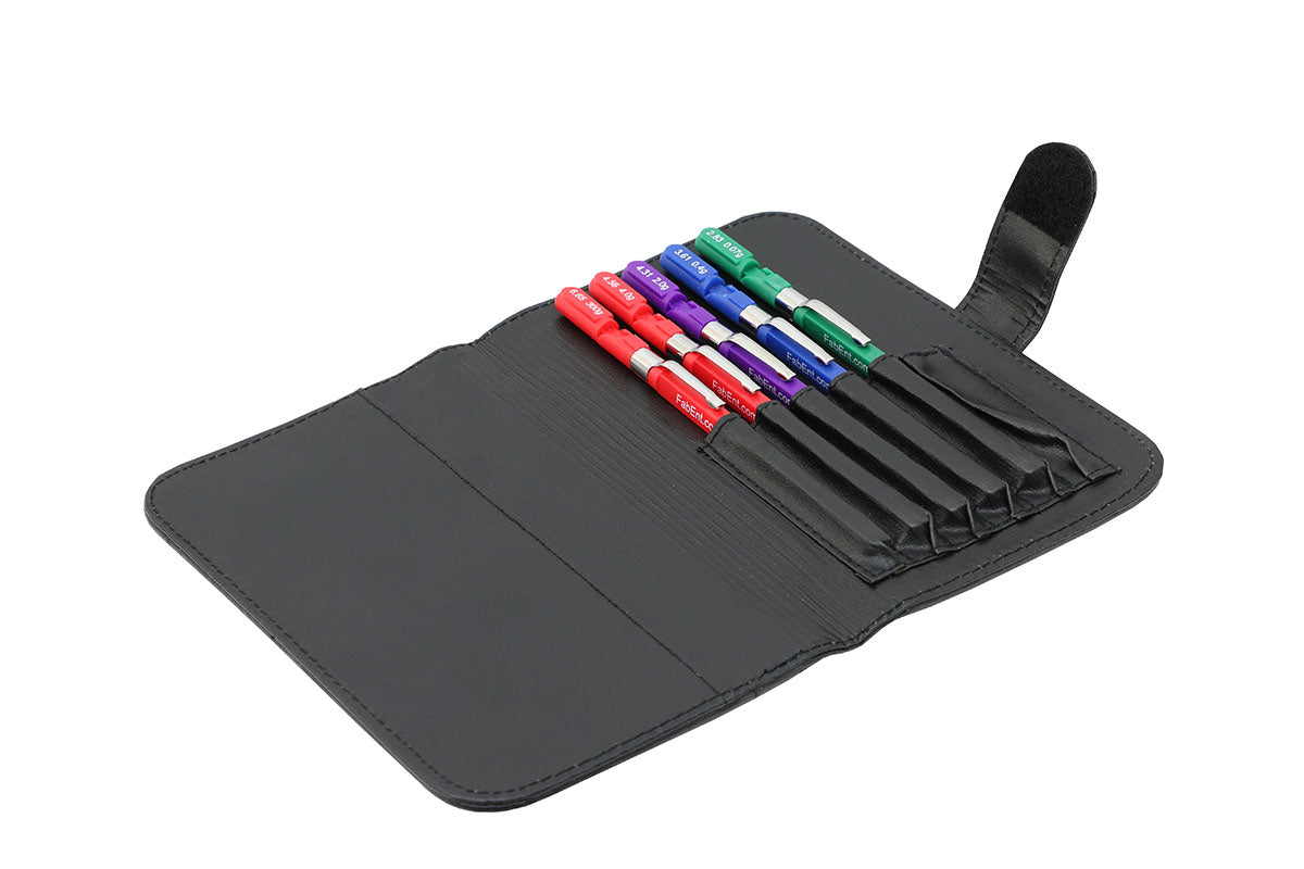 Baseline Fold-Up Monofilament, Evaluator Hand Set with Case (Set of 5: 2.83, 3.61, 4.31, 4.56, 6.65)