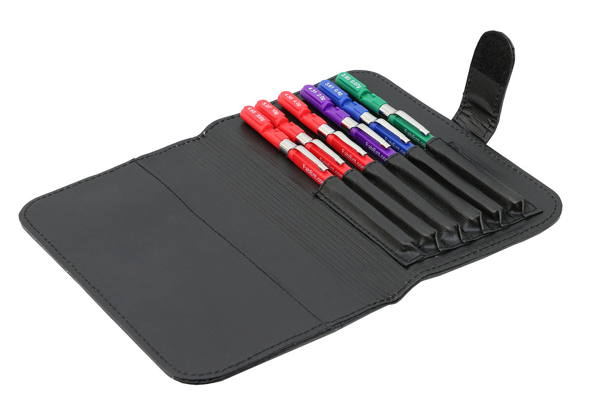 Baseline Fold-Up Monofilament, Evaluator Foot Set with Case (Set of 6: 2.83, 3.61, 4.31, 4.56, 5.07, 6.65)