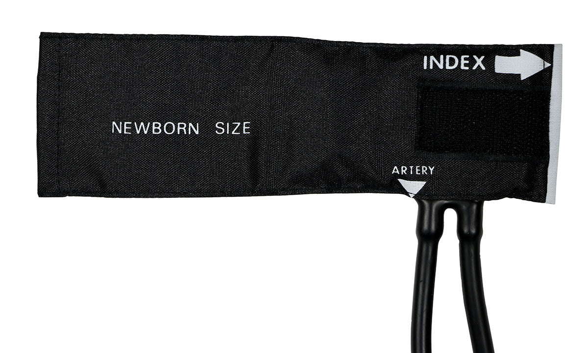 Sphygmomanometer Cuff - 2-tube Cuff ONLY - Newborn