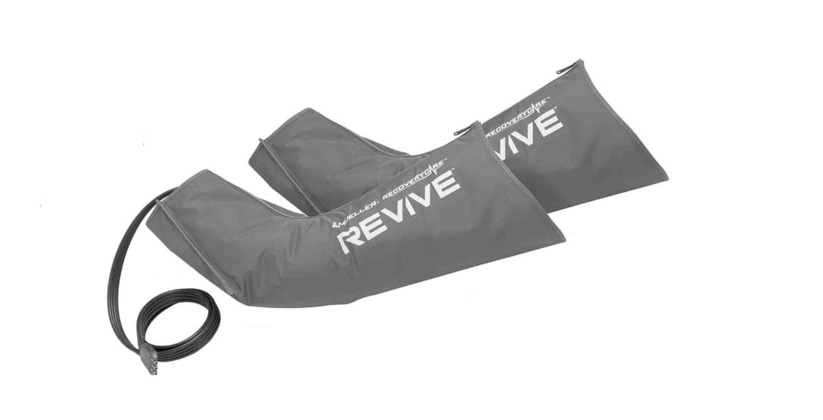 Mueller RecoveryCare REVIVE, Additional Garments, Calf Boot (Pair, Gray)