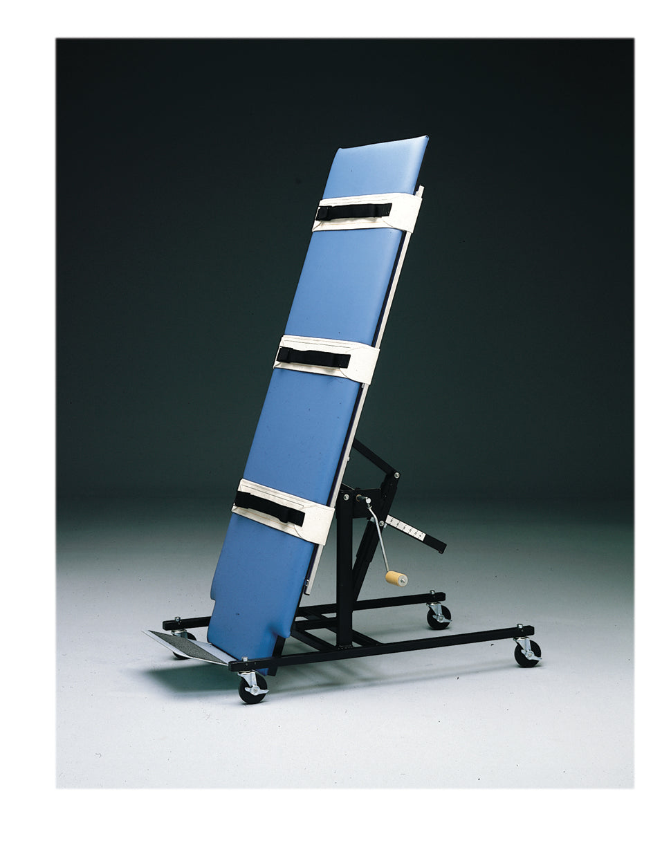 Tilt Table, economy manual, upholstered, 28