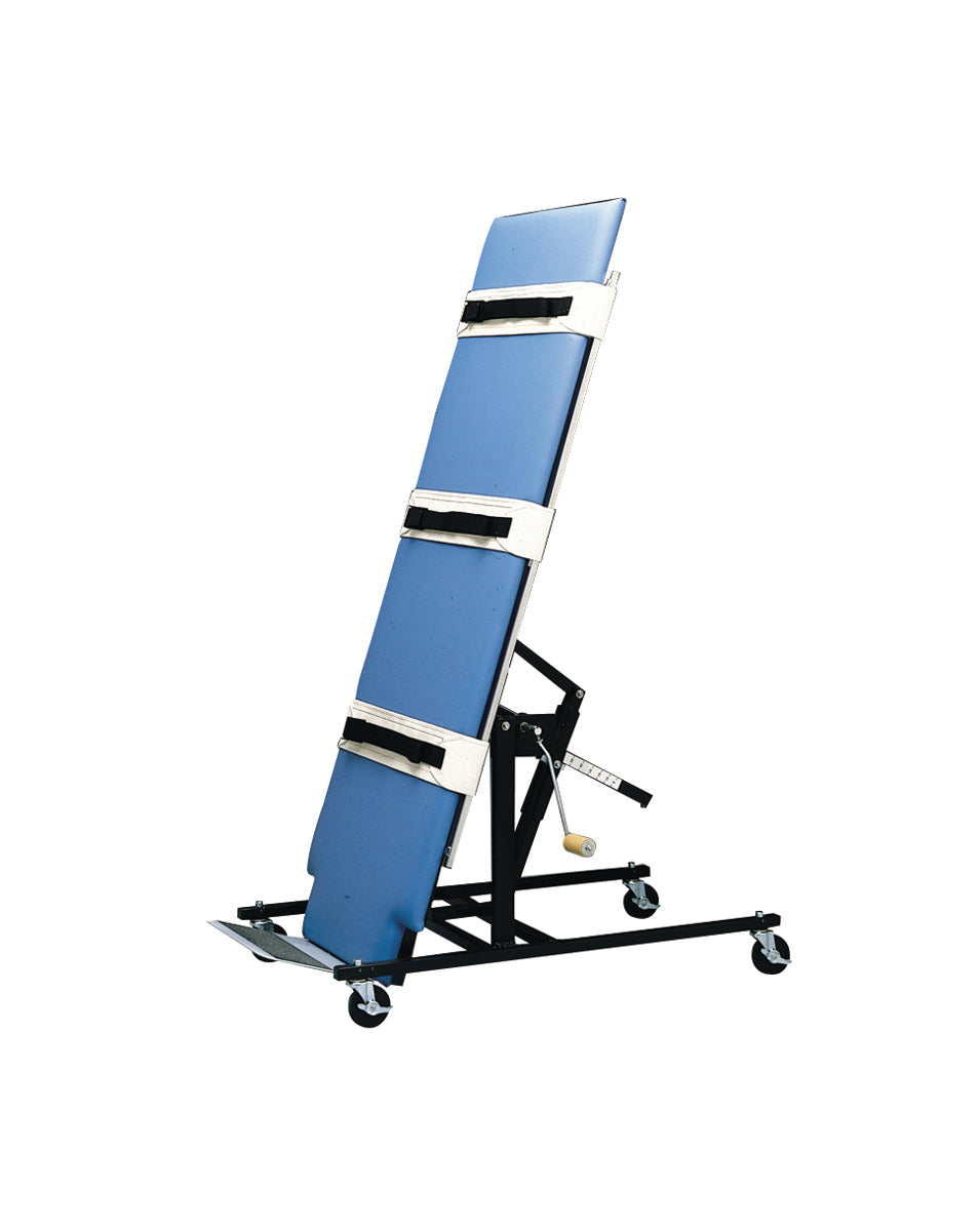 Tilt Table, economy manual, upholstered, 28