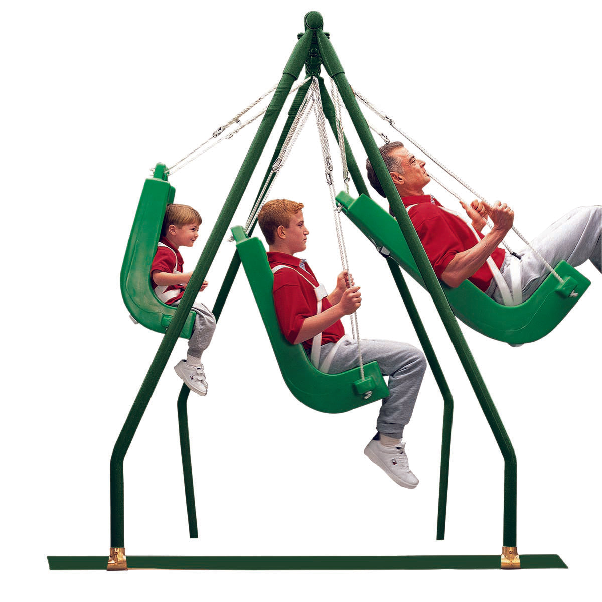 Swing seat frame, indoor or outdoor