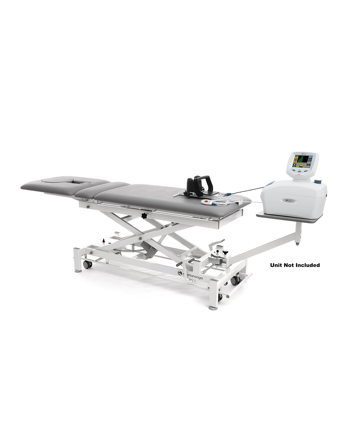 Galaxy TTET300, 3 Section Hi-Lo Traction Table, Foot Bar Lift, 86.6
