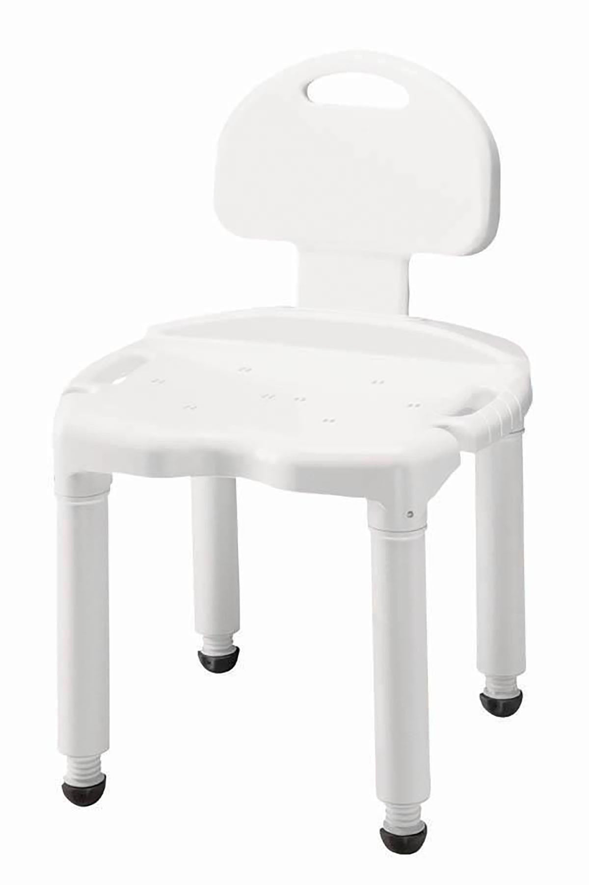 Carex Universal Bath Bench with Back, Each