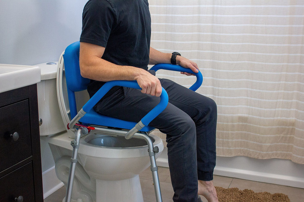 GentleBoost Spring Assist Shower/Commode Chair