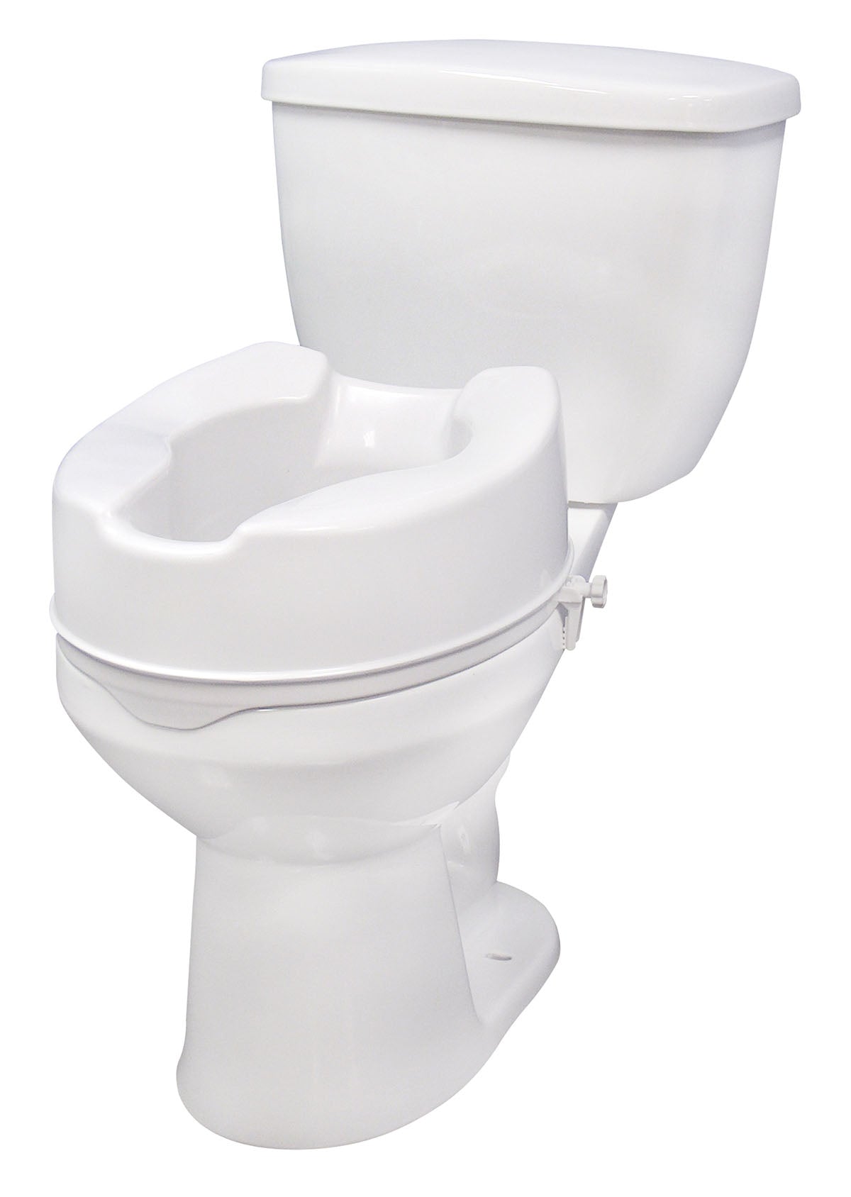 Drive, Raised Toilet Seat with Lock, Standard Seat, 6