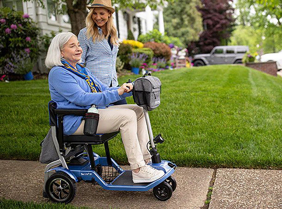 So Lite, Lightweight Folding Scooter, Red