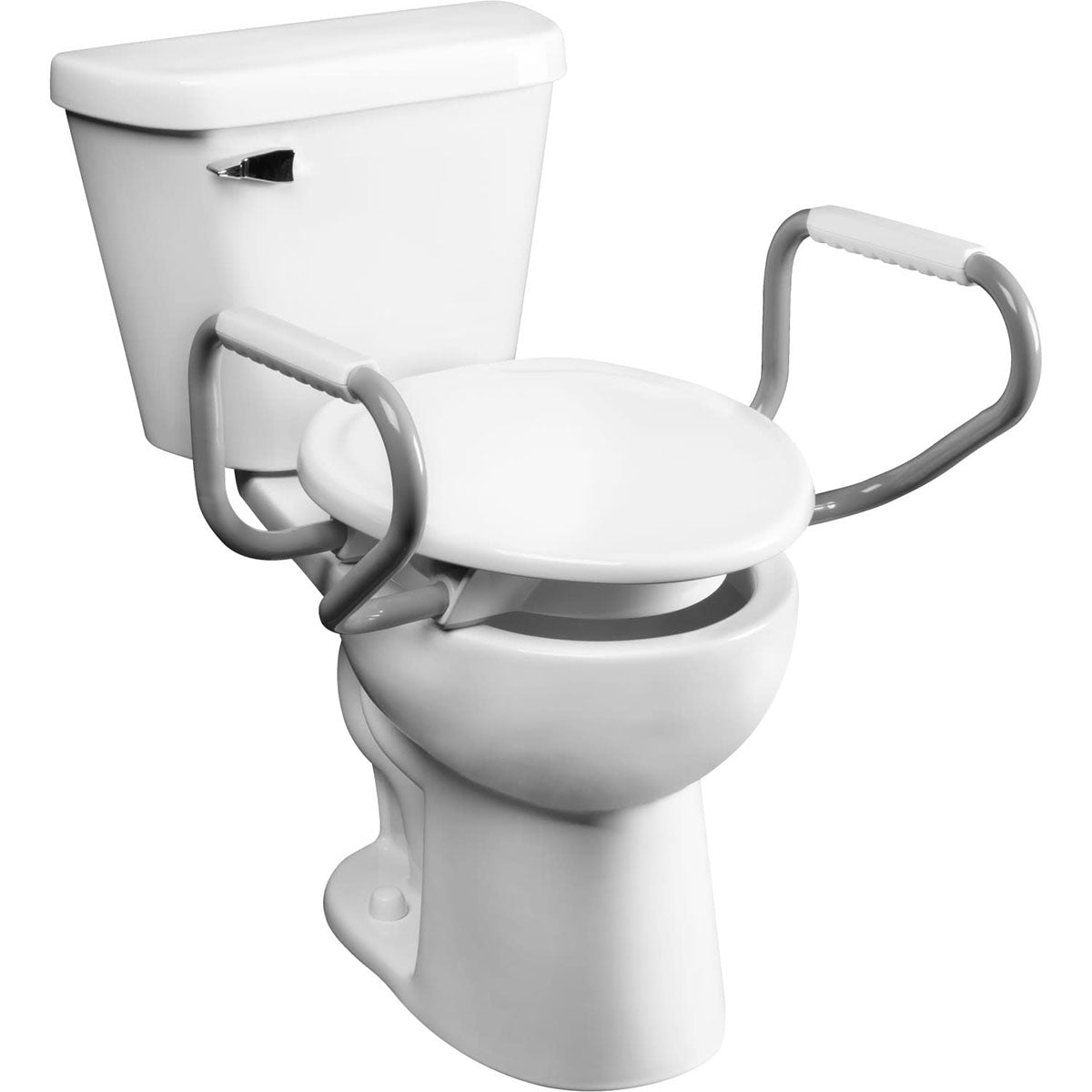 Bemis Round Assurance Toilet Seat with Arms 