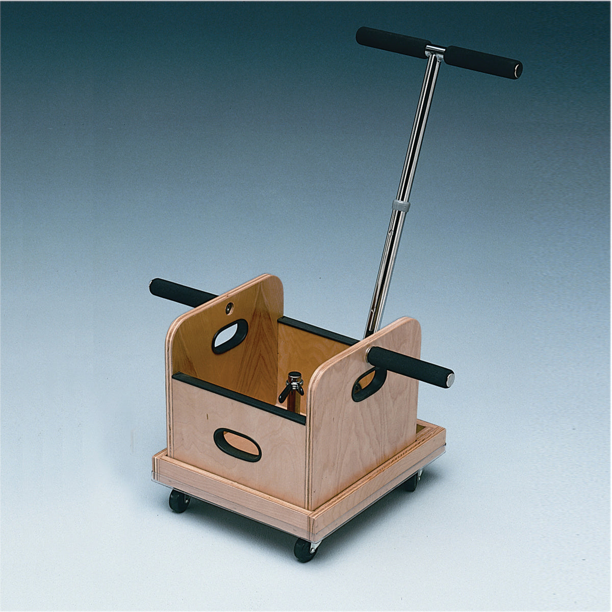 FCE Work Device - Mobile Weighted Cart with T-handle and Accessory Box
