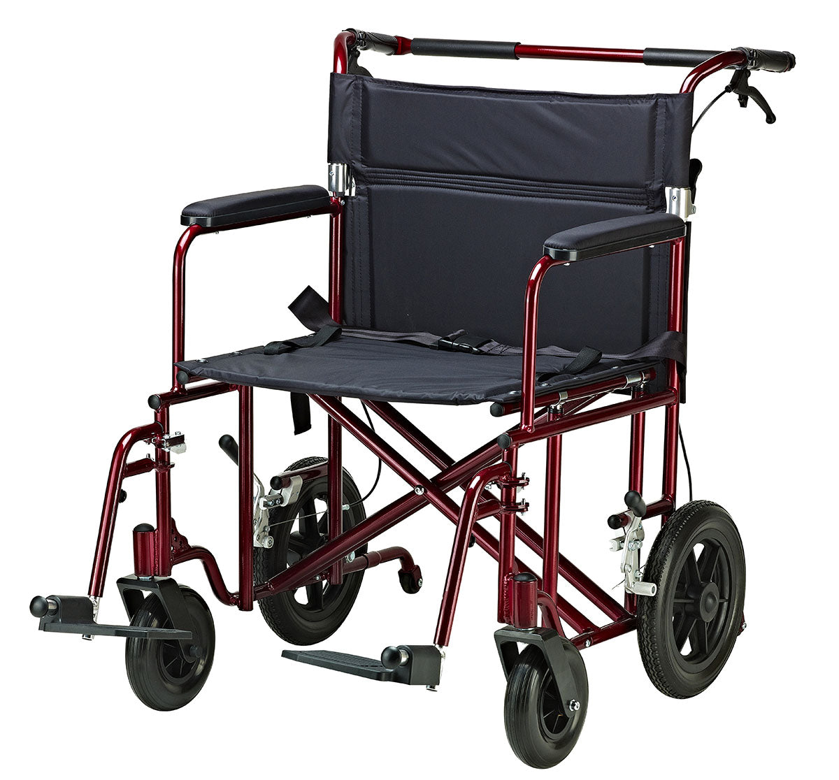 Bariatric Aluminum Transport Chair, 22