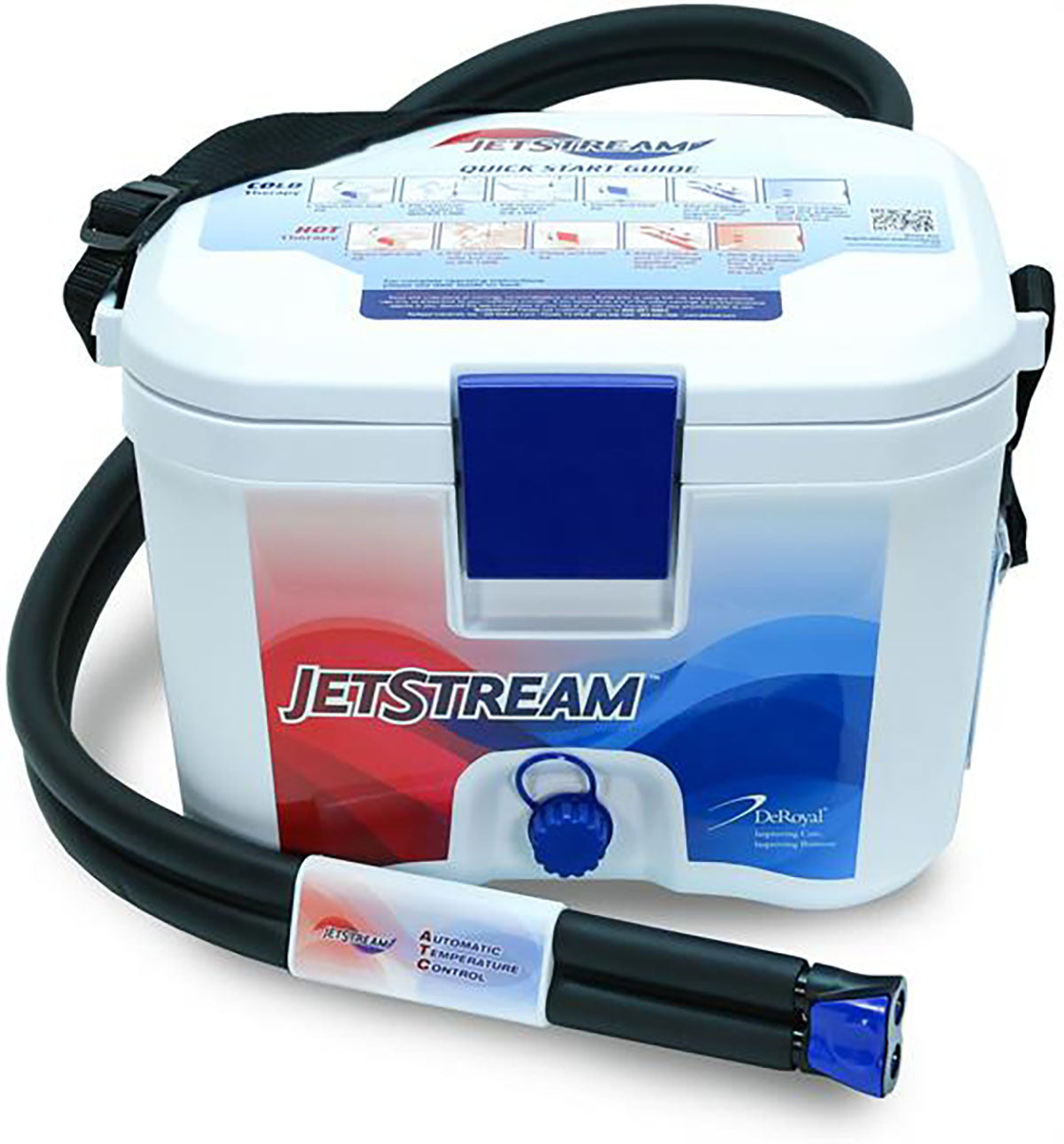 JetStream Combo Hot/Cold Therapy Unit with Shoulder Therapy Blanket and Straps