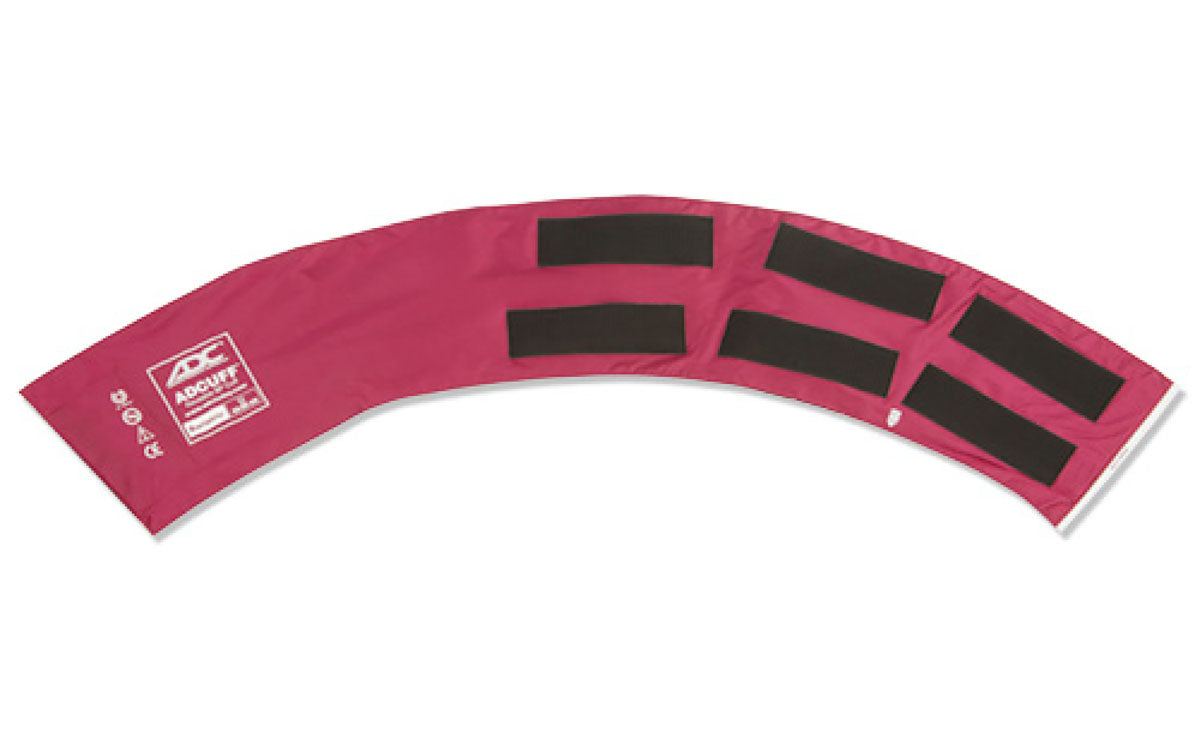 ADC Bariatric Adcuff Sphyg Cuff, 1 Tube, Burgundy